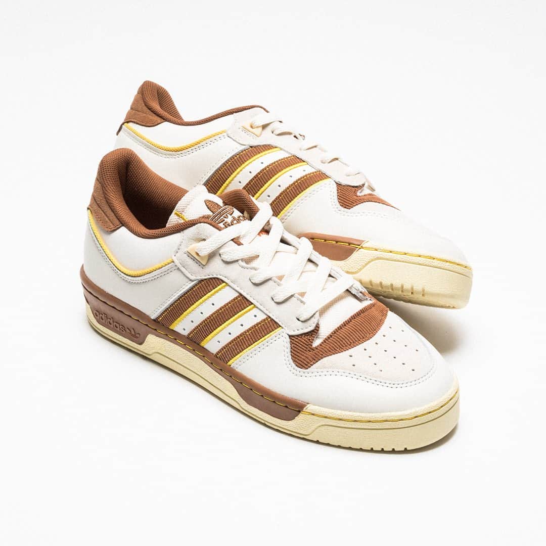 UNDFTDさんのインスタグラム写真 - (UNDFTDInstagram)「Adidas Originals Rivalry Low 86 ‘Chalk Wild Brown’ // Available now at UNDEFEATED La Brea, Silver Lake, Santa Monica, Phoenix and Undefeated.com  @adidas」4月25日 9時12分 - undefeatedinc