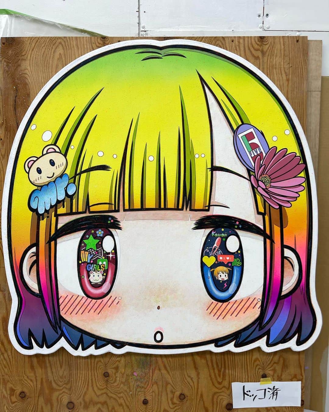 Mr.のインスタグラム：「For Taipei Dangdai 台北當代（タイペイダンダイ @kaikaikikigallery」