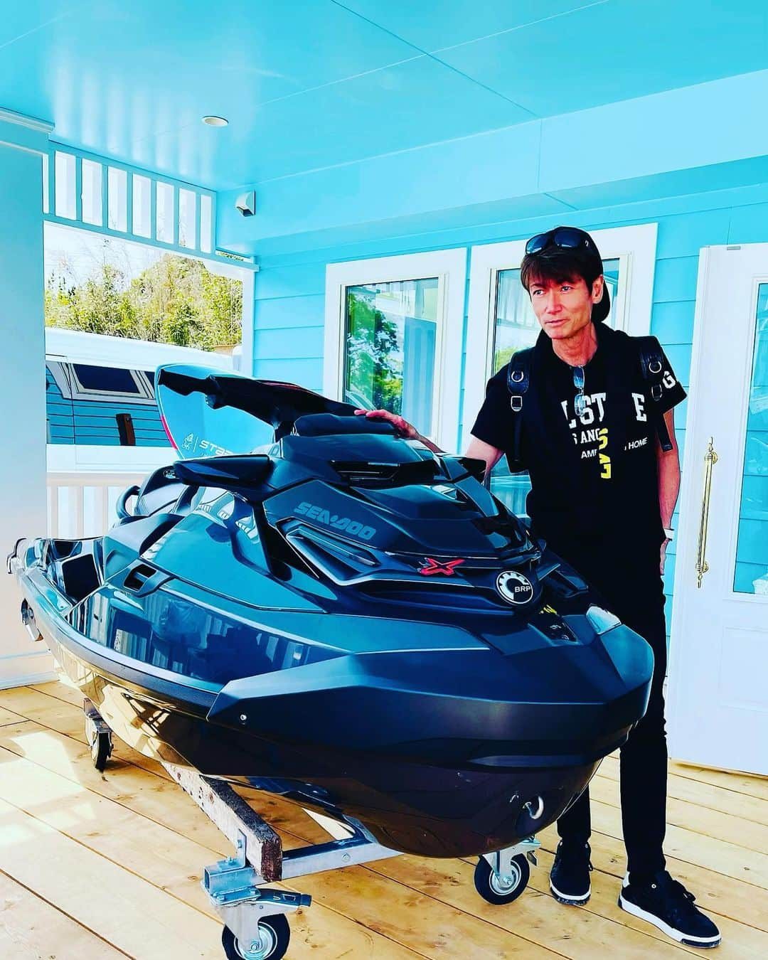 マイケル富岡さんのインスタグラム写真 - (マイケル富岡Instagram)「相棒♡ 夏〜 r u ready? #seadoo #rxtx300 #mybabe #相棒 #nojetnolife #pismobluecafe #pismobeach #california #beachhouse  #surfershouse #generalamericanhome #隠れ家 #マイケル富岡 #タレント #俳優 #love #welovethesea #actor #actorslife #海男」4月25日 11時14分 - michaeltomioka