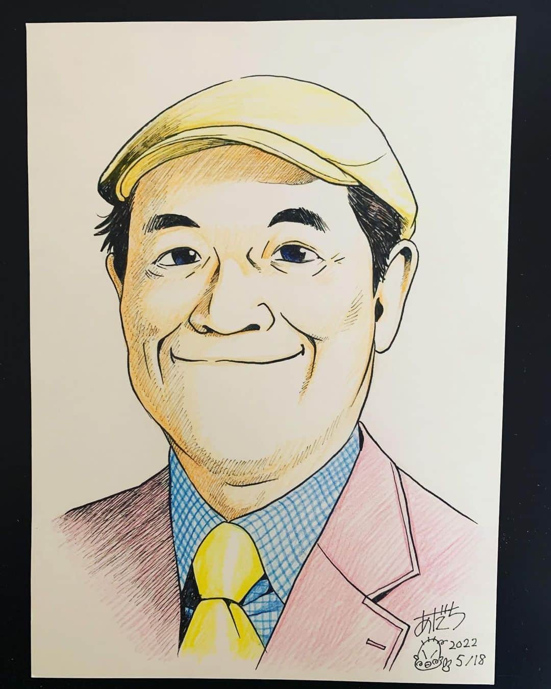 広川ひかるさんのインスタグラム写真 - (広川ひかるInstagram)「漫画家のあだちつよし先生から頂いた、竜ちゃんのイラストです 昨年末に頂いてましたが、皆さんにまだお見せしてなかったので🧡 額に入れて仏前に飾らせて頂いてます 3枚目は、あだち先生の発売中の漫画です 、 #hikaruhirokawa #似顔絵イラスト  #あだちつよし #マンガでわかる年収400万円からのライフシフト」4月25日 12時28分 - hikaru_hirokawa
