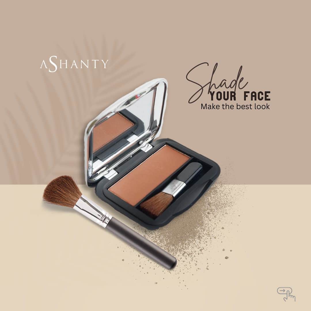 ASHANTY BEAUTY CREAM OFFICIALのインスタグラム：「hi lenstie, let’s make the best look with our best seller shading by Ashanty. it will sharp your face and give the best dimention of your face ✨  #ashanty #ashantybeautycosmetics #cosmetics #makeup #tutorialmakeup」