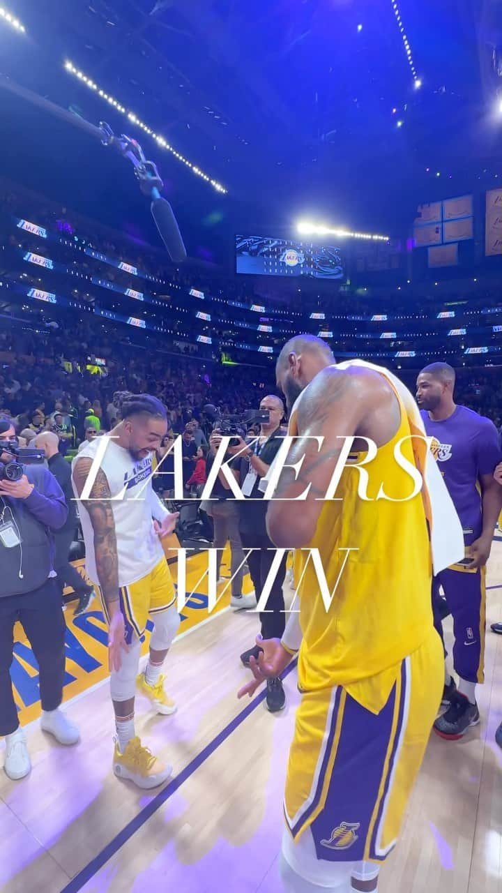 Los Angeles Lakersのインスタグラム