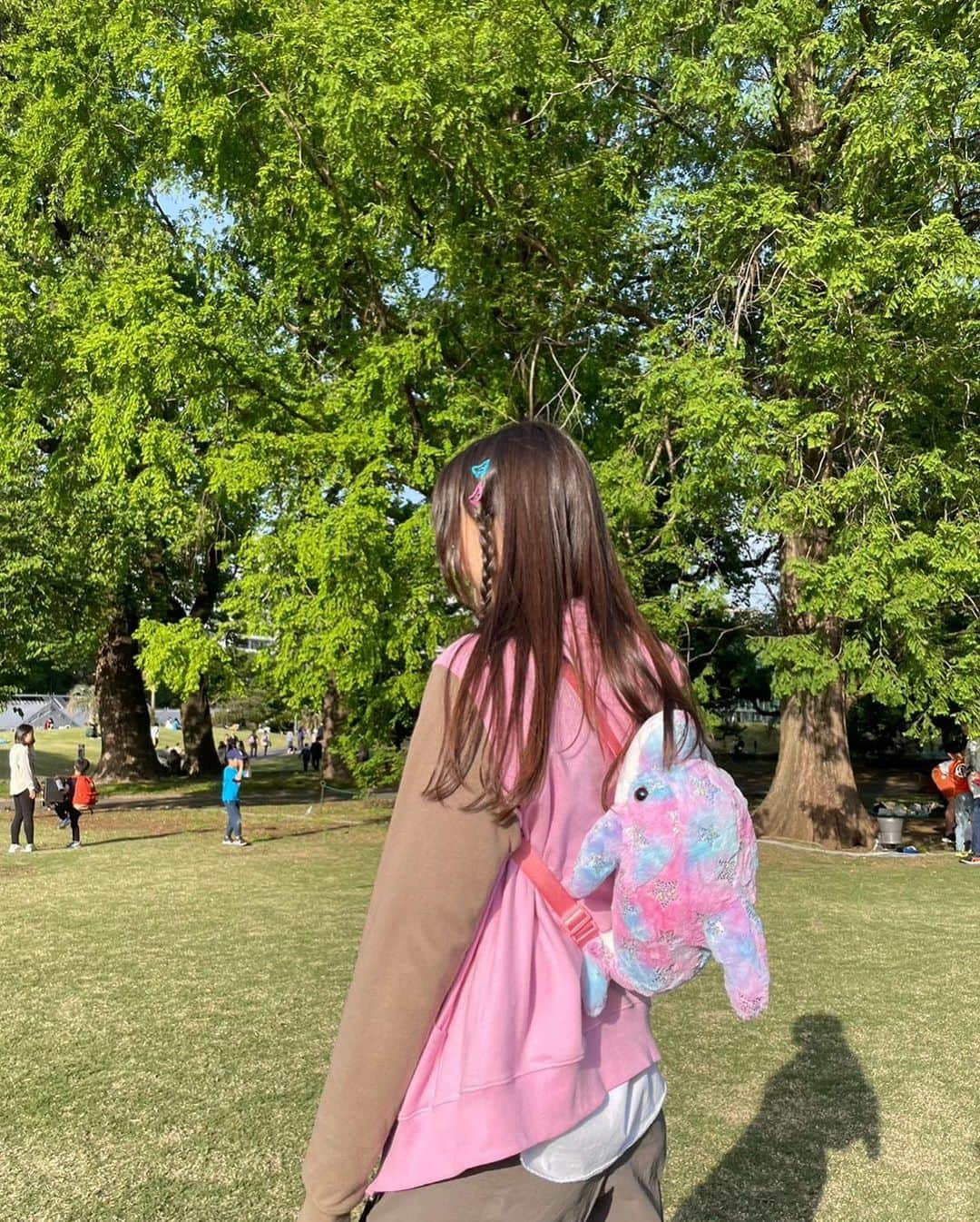 藤田エミリさんのインスタグラム写真 - (藤田エミリInstagram)「☆...🌳-🎀-🏞️...☆」4月25日 14時10分 - 7_emil_y