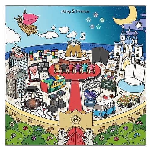のインスタグラム：「■RELEASE INFO■   【King & Prince】  ベストアルバム「Mr.5」収録  「僕らのGreat Journey」 作曲・編曲してます！！  C&Kさんと楽しく制作したのが懐かしいし、大好きな楽曲が大切なベストアルバムに収録されてすごく嬉しいです  ミリオン達成おめでとうございます🎉  #キンプリミリオンおめでとう」