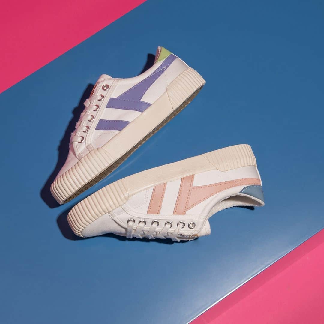 のインスタグラム：「Get spring ready with our new Rally colourways 👌🏻⁠ ⁠ Shop now at Gola.co.uk⁠ 🔎 style: Topspin⁠」