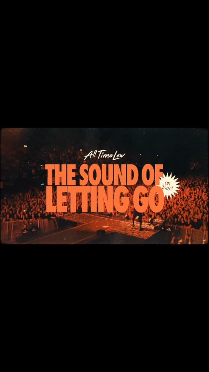 All Time Lowのインスタグラム：「The Sound of Letting Go - On Tour! 2023 Fall tour with our friends @gymclassheroes, @grayscalepa, and @lauranhibberd goes on sale this Friday at 10AM ET 🤘🏼」