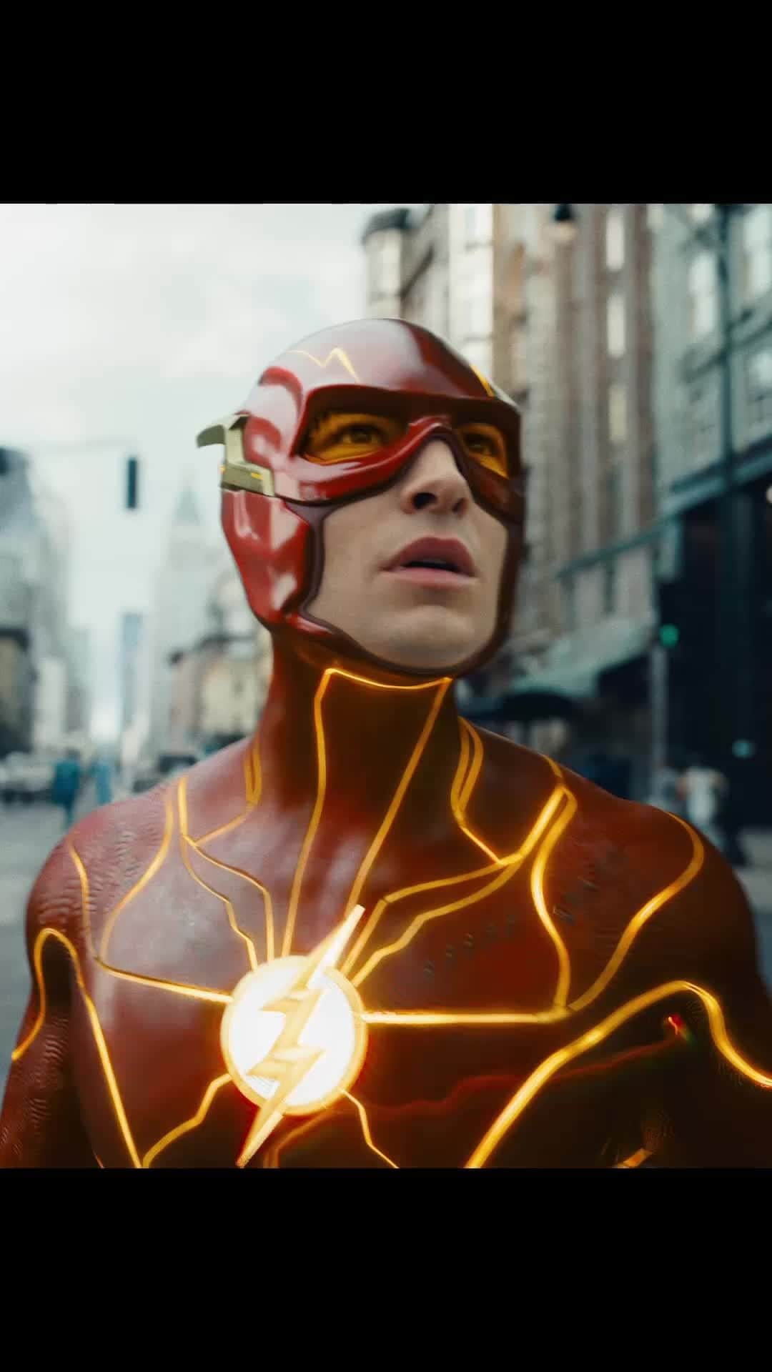 スーサイド・スクワッドのインスタグラム：「Watch worlds collide in trailer 2 for The Flash - Only in Theaters June 16. #TheFlashMovie」