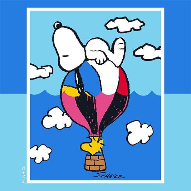 スヌーピーのインスタグラム：「Day Dreamer ☁️」