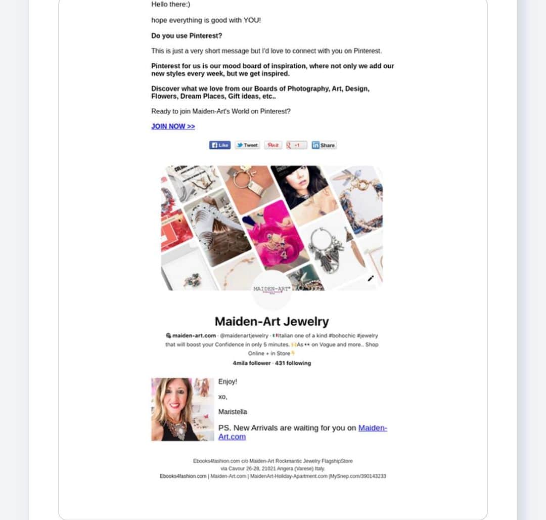 メイデンアートのインスタグラム：「Do you use Pinterest ? Find our ideas, trends and inspiration on our Pinterest profile 👇🏻 https://pin.it/5L6xpZy #fashion #jewelry #jeweleryfashion」