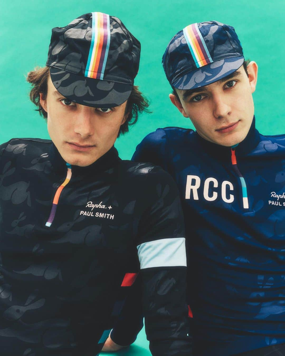 ポールスミスさんのインスタグラム写真 - (ポールスミスInstagram)「Rapha + Paul Smith – it’s here! Inspired by the decades-long friendship between @paulsmith and Rapha founder @simonmottramrapha, this new collaboration stems from a mutual love for the sport and its ability to bring people together – as well as a partnership that began because of the bike.    And so, we asked three pairs of riders to share their stories of cycling together. Friends Amy and Arame, Duke and Lew, as well as brothers Elliot and Noah all put the closeness of their bond down to the bike.   Read the full story behind the design, and shop the collection at rapha.cc and paulsmith.com  #RaphaPaulSmith」4月25日 18時00分 - paulsmithdesign