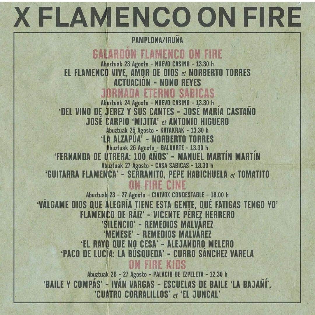 DeFlamenco.comさんのインスタグラム写真 - (DeFlamenco.comInstagram)「Definitivamente nos vamos a Navarra, a @flamencoonfire   #flamenco #deflamenco #pamplona #onfire」4月25日 18時54分 - deflamenco