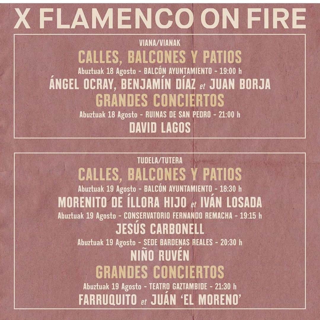 DeFlamenco.comのインスタグラム：「Definitivamente nos vamos a Navarra, a @flamencoonfire   #flamenco #deflamenco #pamplona #onfire」