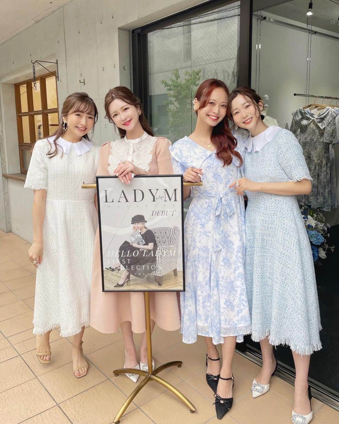 榊本麻衣さんのインスタグラム写真 - (榊本麻衣Instagram)「𖤐 𖤐 ⁡ 展示会ありがとうございました𓂃𓈒𓏸︎︎︎︎ ❤︎ ⁡ ⁡ @tadeaya さんの世界観が センス抜群で本当に素敵でした💛 @ladym_jp ブランドデビュー おめでとうございます🩰🤍 ⁡ @sakiii049 さんのこだわりが沢山詰まった @saki_felice 💓 今回も素敵なアクセサリーが沢山で 新作のハチさんシリーズもほんっとに可愛い🐝.* ⁡ お手伝いさせて頂けて 皆さんに会えて幸せでした🫶❤️ ⁡ ⁡ #LADYM #ラディム #felice #フェリーチェ  #展示会 #たであや共和国」4月25日 20時24分 - maipipii