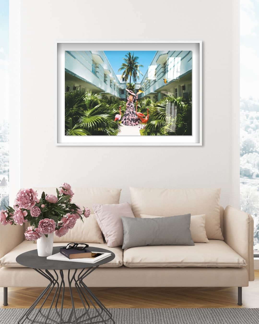 The Oliver Gal Artist Co.さんのインスタグラム写真 - (The Oliver Gal Artist Co.Instagram)「It's giving.... Miami🦩⁠ ⁠ ⁠ Wall art featured,' MIAMI DECO - DISPLAYED IN A SHADOWBOX'.⁠ ⁠ ⁠ ⁠ #wallart #olivergal #miamiartist #artist #LuxuryWallArt⁠ #ChicHomeDecor #BougieArt #GlamorousInteriors #SophisticatedSpaces #ExclusiveArtwork #PoshHomeStyle #LuxuryLifestyle #ElegantInteriors #ArtIsLife #UpscaleLiving #FineArtDesigns #ArtOfTheElite #ClassyWallArt #ArtIsLuxury #flamingoart」4月25日 21時00分 - olivergalart