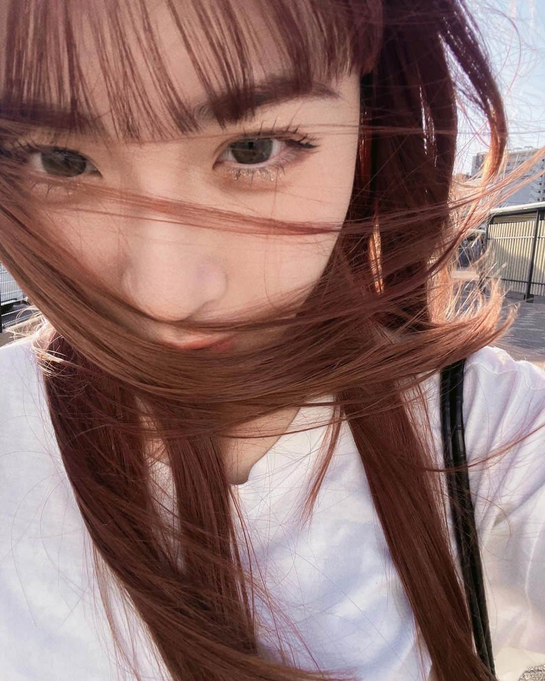 若林真帆さんのインスタグラム写真 - (若林真帆Instagram)「風強すぎない🤥🤥」4月25日 21時38分 - mhopu_