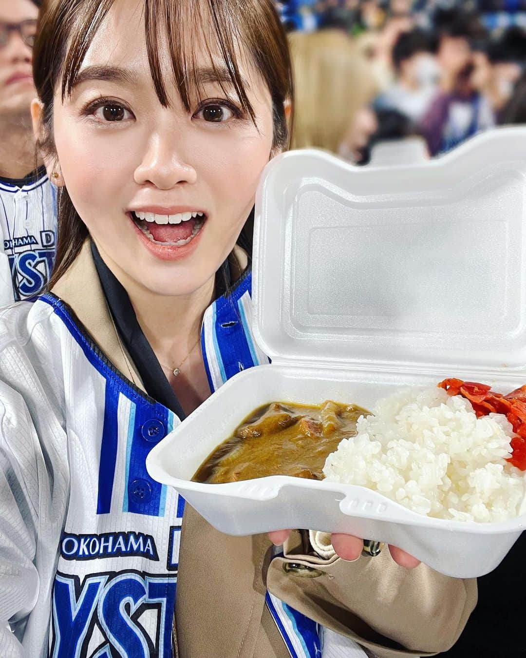 池田裕子さんのインスタグラム写真 - (池田裕子Instagram)「久しぶりの青星寮カレー🍛 やっぱり美味しかった！  単独首位キープ⭐️⭐️⭐️」4月25日 22時04分 - kurimushiyoukan