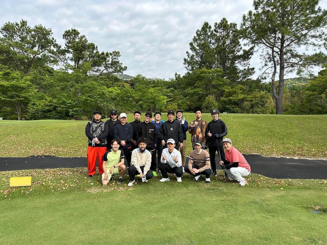 KYOHEYのインスタグラム：「A golf competition with friends is just enjoy golf. It's fun and fun and I want to get together with everyone again soon! thank you!!   #TOKKUNCUP  #golf #ゴルフ  #ゴルフコンペ  #ジャパンpgaゴルフクラブ」