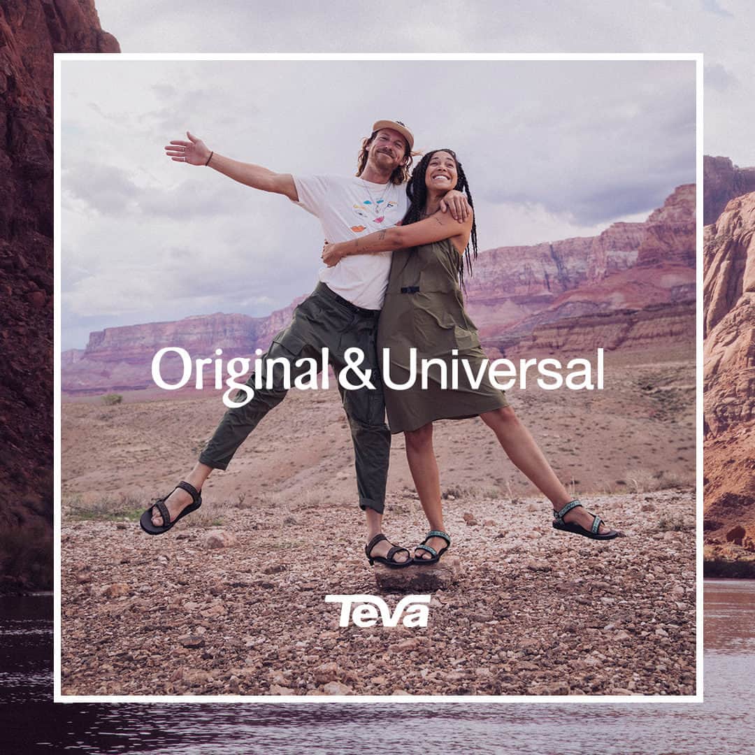 Tevaさんのインスタグラム写真 - (TevaInstagram)「Original Design. Universally Loved.  Beloved by wanderers everywhere, the Original Universal is made with quick-drying and earth-conscious materials. Dial in your perfect fit and get out there.」4月25日 23時01分 - teva