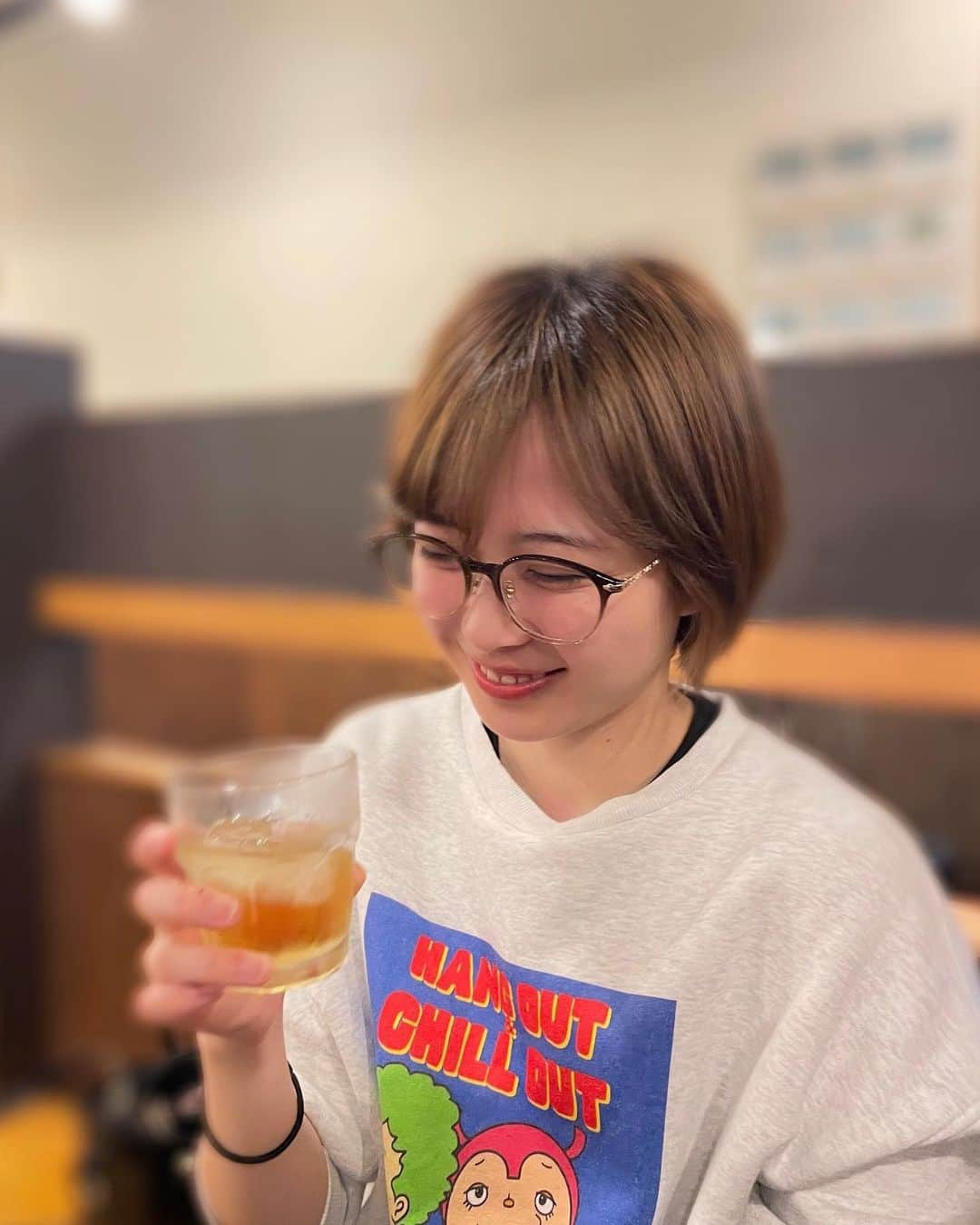 彩木咲良さんのインスタグラム写真 - (彩木咲良Instagram)「☺︎ 今日も一日お疲れ様でした🥃」4月25日 23時10分 - ayakisakura_official