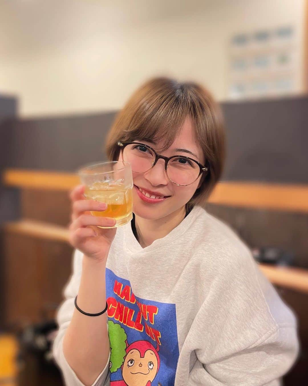 彩木咲良さんのインスタグラム写真 - (彩木咲良Instagram)「☺︎ 今日も一日お疲れ様でした🥃」4月25日 23時10分 - ayakisakura_official