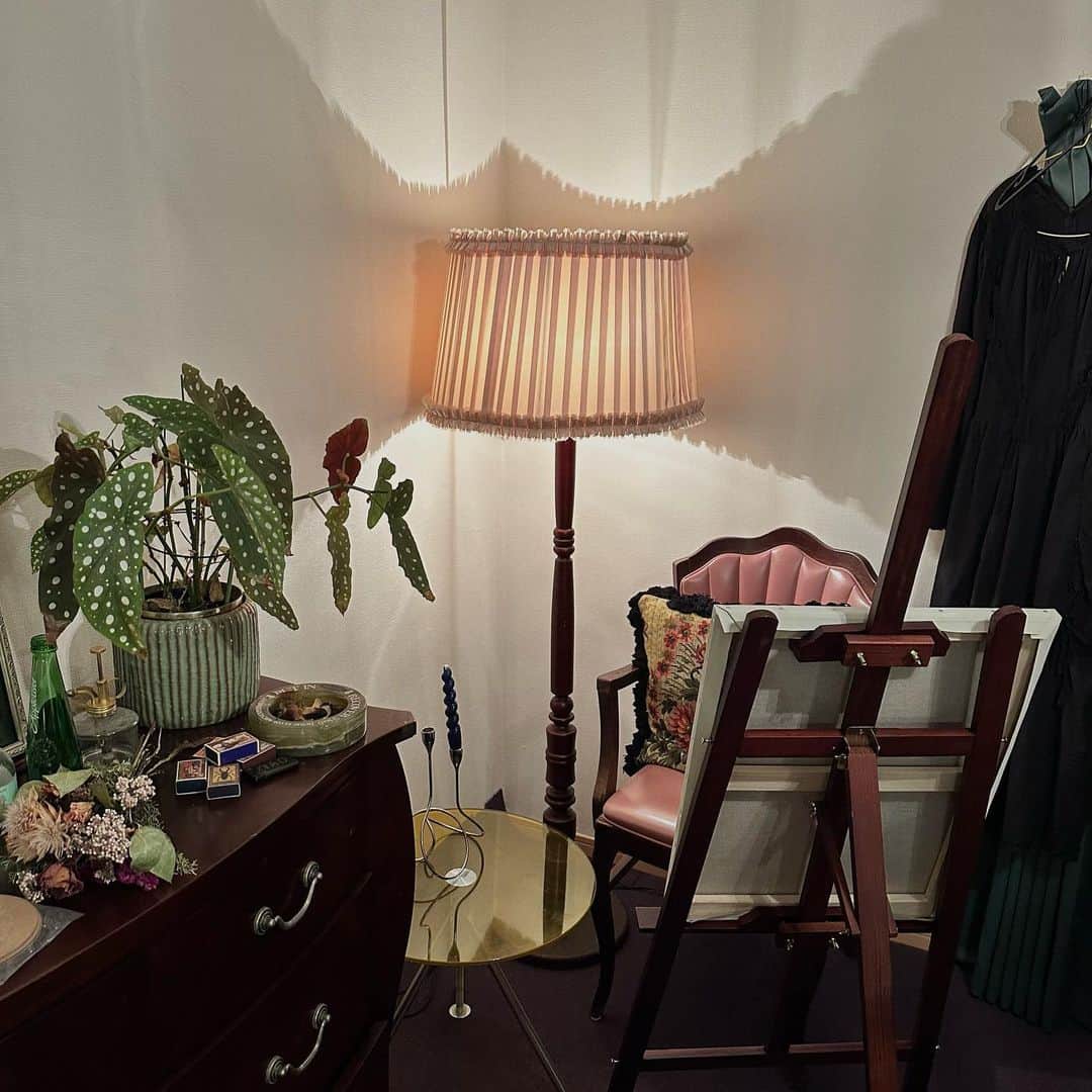 相羽瑠奈のインスタグラム：「🌿💡🩰 #RunasHomeDecor」