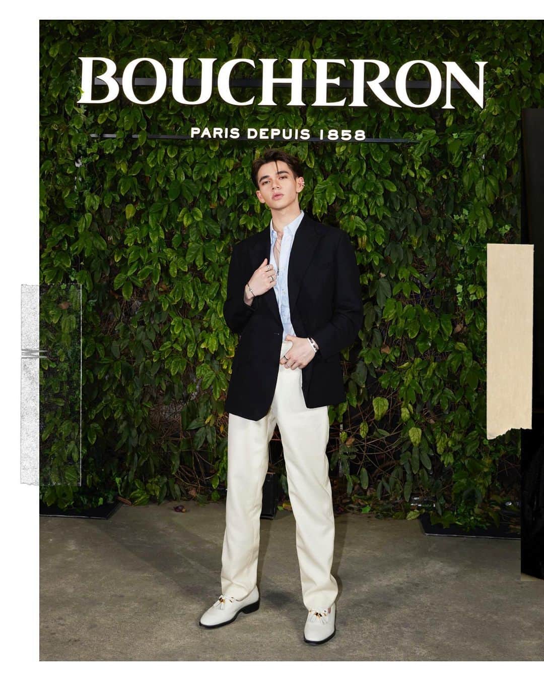 モリアティー慶怜のインスタグラム：「@boucheron It was an honor to attend and perform at last nights event, thank you~」