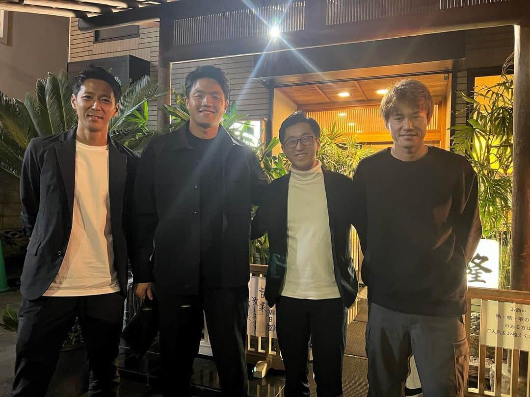 チョン・ソンリョンのインスタグラム：「🥹🤝💪🍣🔵⚫️  Ichiryu   〒154-0001 Tokyo, Setagaya City, Ikejiri, 1 Chome−9−4 和食一隆」