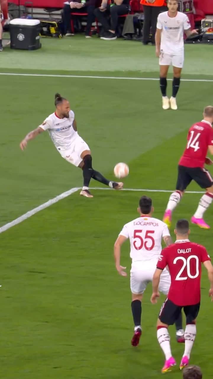 セビージャFCのインスタグラム：「Gudelj 🤤   #UEL」