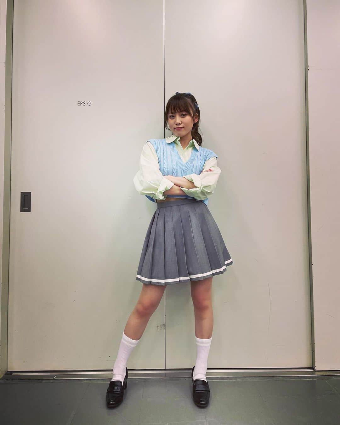 岡部麟さんのインスタグラム写真 - (岡部麟Instagram)「NHK『#うたコン』大阪 ♪「#どうしても君が好きだ」  ありがとうございました☺︎✨ 新衣装パステルかわいい〜🫧」4月26日 0時05分 - beristagram_1107