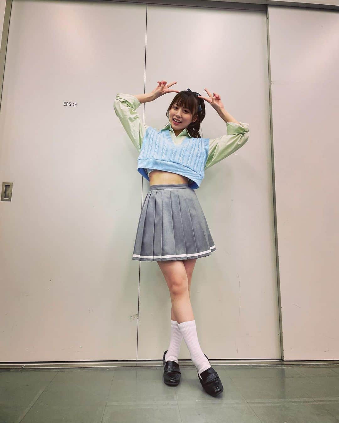 岡部麟さんのインスタグラム写真 - (岡部麟Instagram)「NHK『#うたコン』大阪 ♪「#どうしても君が好きだ」  ありがとうございました☺︎✨ 新衣装パステルかわいい〜🫧」4月26日 0時05分 - beristagram_1107