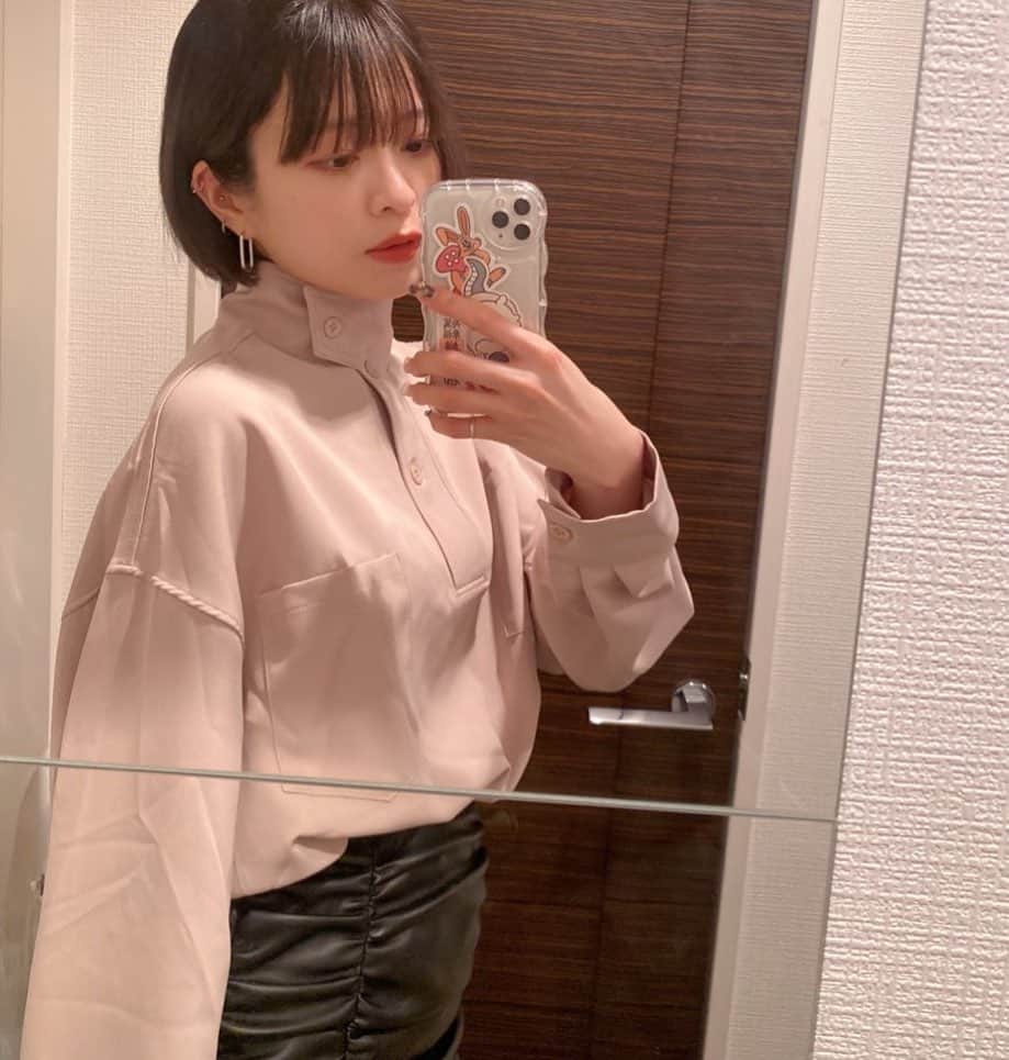 永井亜子のインスタグラム：「@uenui.official   珍しく黒以外🫶🏻  #uenui」