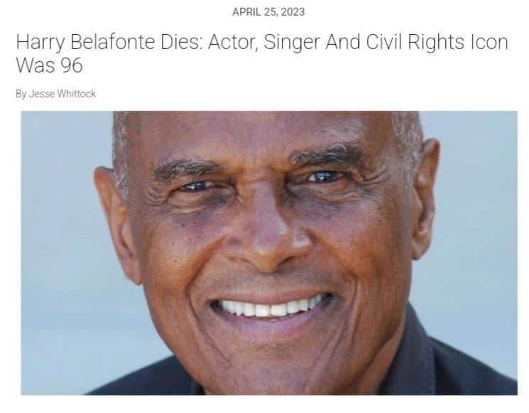 チャド・コールマンさんのインスタグラム写真 - (チャド・コールマンInstagram)「@HarryBelafonte #Legend #RIP Thank you for all you did to improve Racial conditions in this country! Thank you for your immense talent and your dignity! #OneofOne ❤️ 😢 👊🏾」4月26日 0時37分 - chadlcoleman