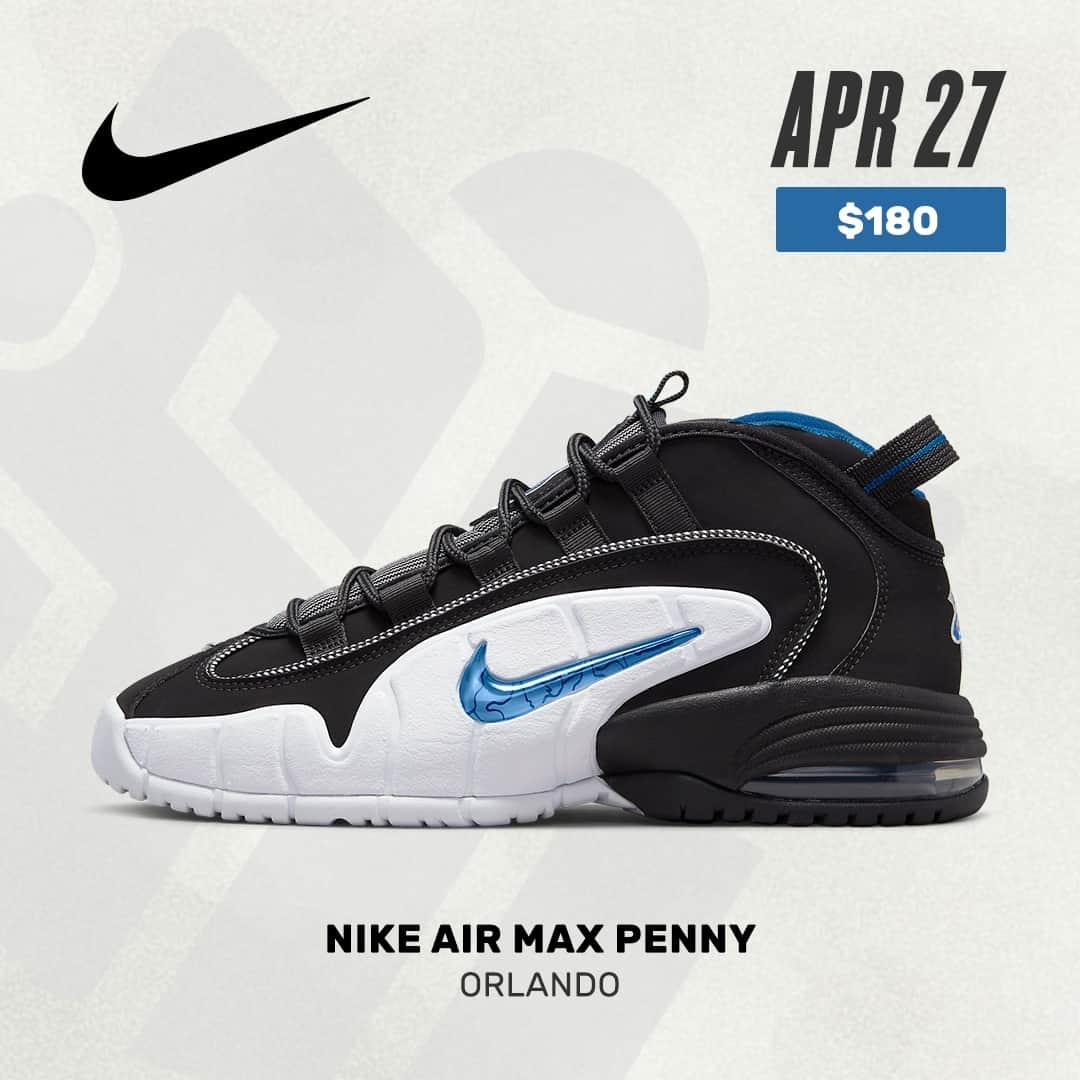 Sneaker Newsさんのインスタグラム写真 - (Sneaker NewsInstagram)「#SNReleaseAlert : The Nike Air Max Penny "Orlando" is releasing again on April 27th for $180. Hit the link in our bio for the store list!」4月26日 11時00分 - sneakernews