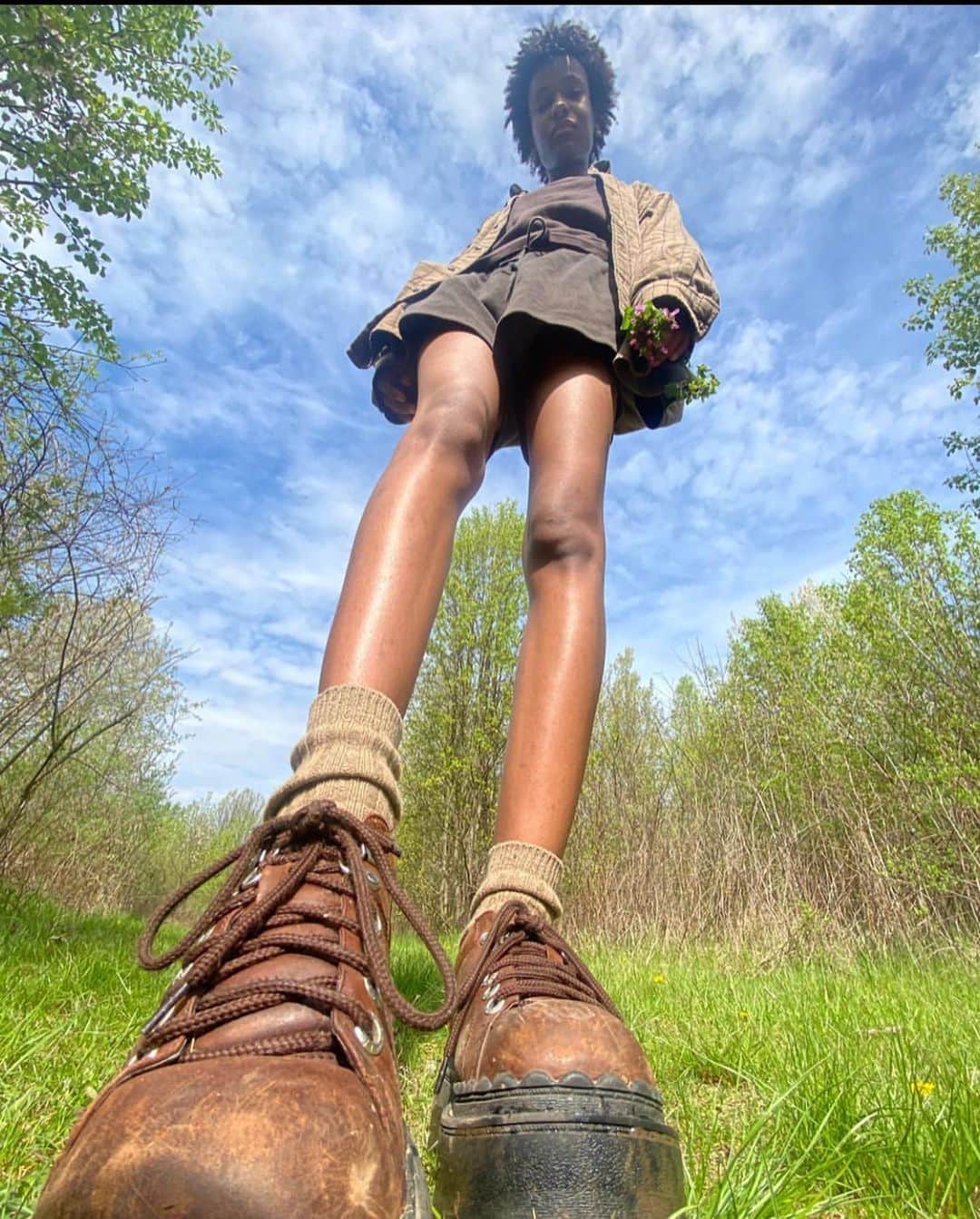 UNIFのインスタグラム：「Brown Seek Shoes ✶ ༓･*˚⁺‧͙ on @theritualearth」