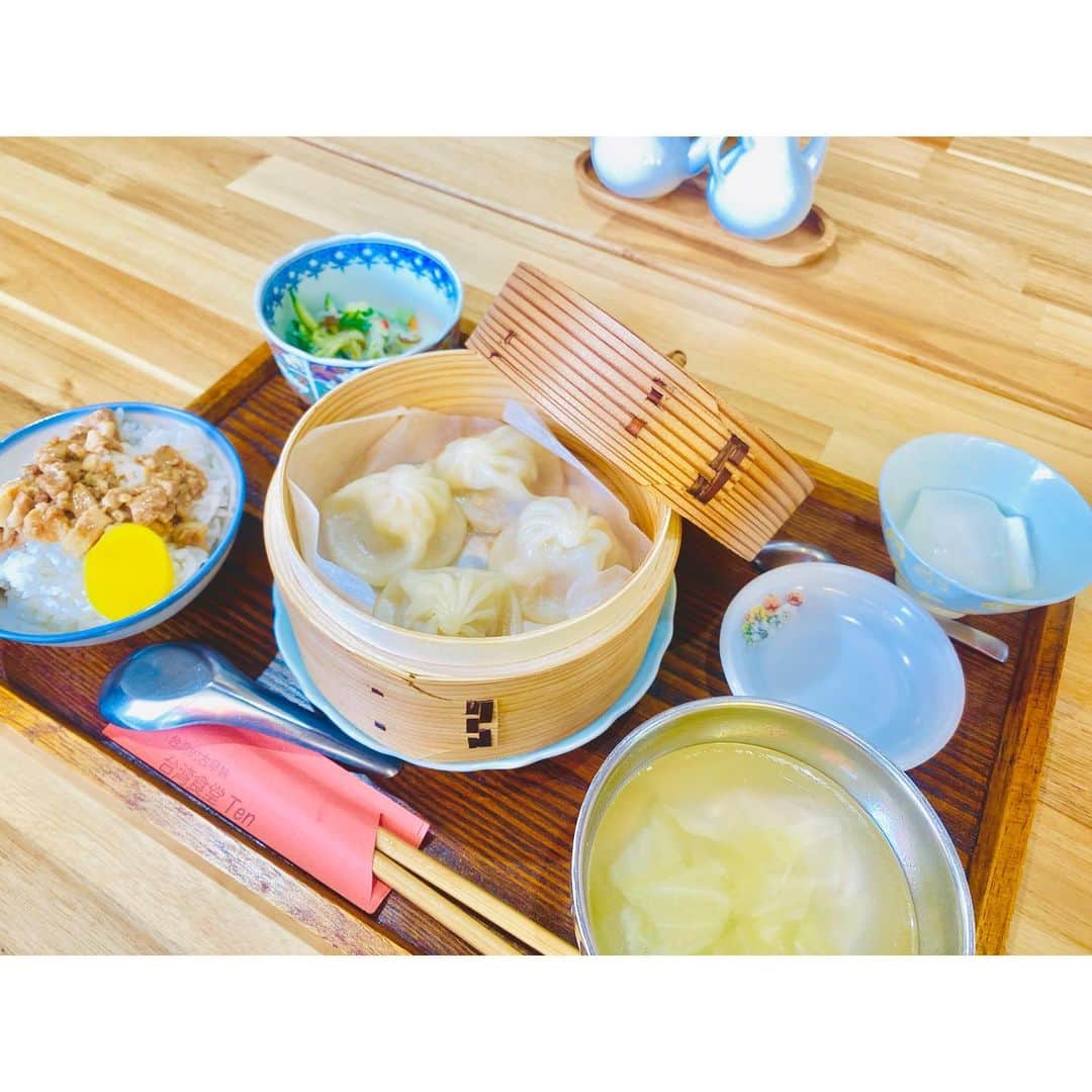原川愛さんのインスタグラム写真 - (原川愛Instagram)「台湾料理　TEN 宮崎に帰ったら行きたくなるお店。 ランチは初めて行ったけど ボリューミーで美味しかった。。。  またいこーっと☺︎  ちなみにこれは 小籠包定食よ〜✌︎  #台湾料理 #TEN #宮崎ランチ #宮崎グルメ #宮崎」4月26日 12時28分 - aiharakawa93