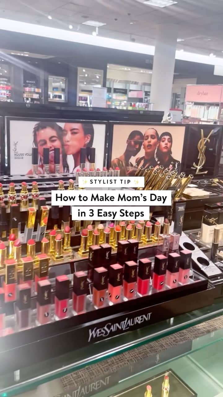 Nordstromのインスタグラム：「✨Stylist Tip✨​  We asked stylist @Mike_McCormack_Burlington to help you plan the perfect Mother’s Day outing at a Nordstrom near you:​  ✔️ Fuel up with a drink at our Ebar.​  ✔️ Visit our beauty experts for spring tips and trends.​  ✔️ Find looks she loves with a free personal styling session. ​ Mother’s Day is May 14—hit the link in bio to book Mom a free styling appointment.」
