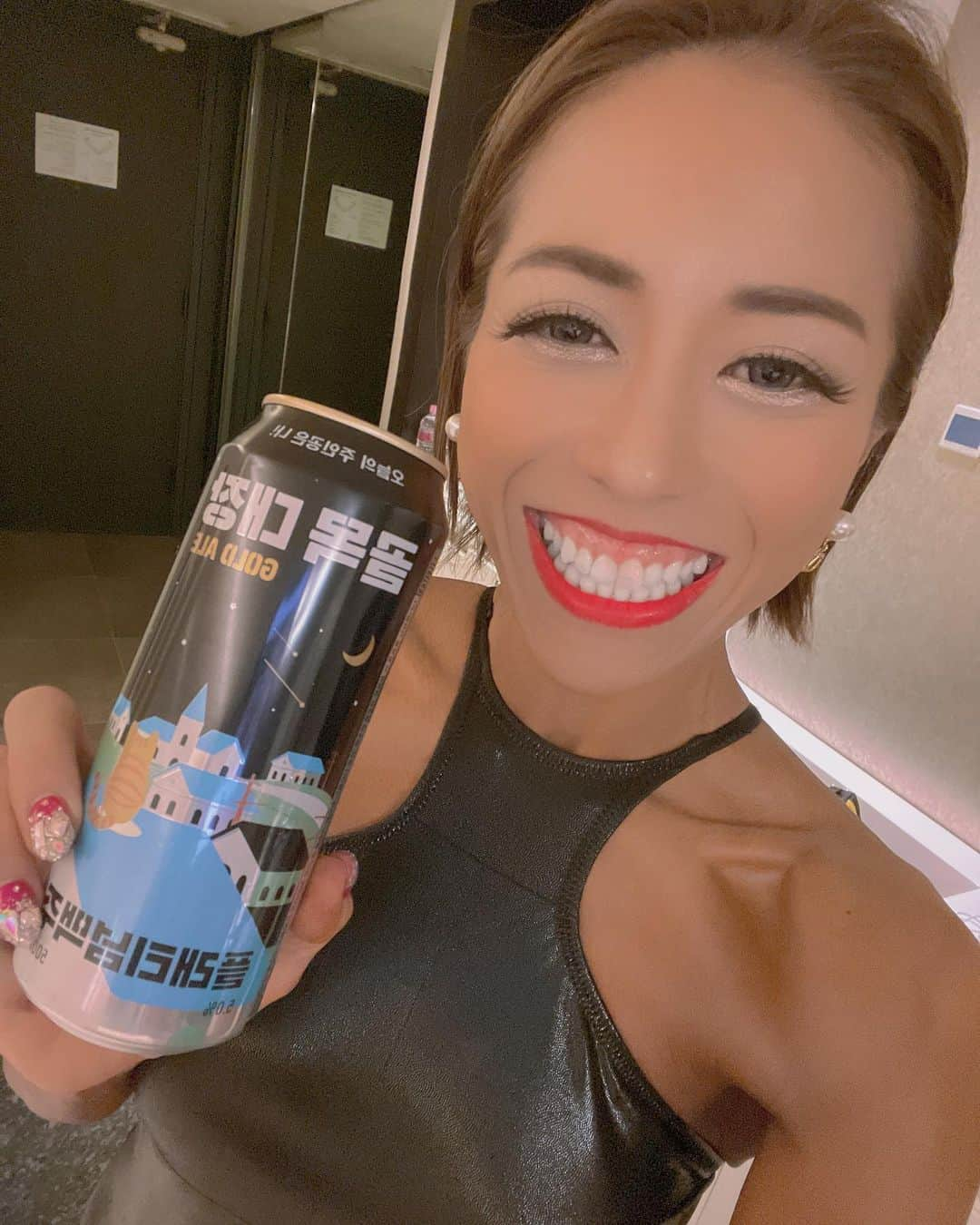 Natsuki（ナツキ）さんのインスタグラム写真 - (Natsuki（ナツキ）Instagram)「💛💛💛  🥇🥈....  👉🏾👉🏾👉🏾 (🍺•᎑•🍺)？🤣💖🤣  #通常に戻る速さと過程 😂 #なんでやねん 😂🥇🍺」4月26日 8時58分 - natsukiii78