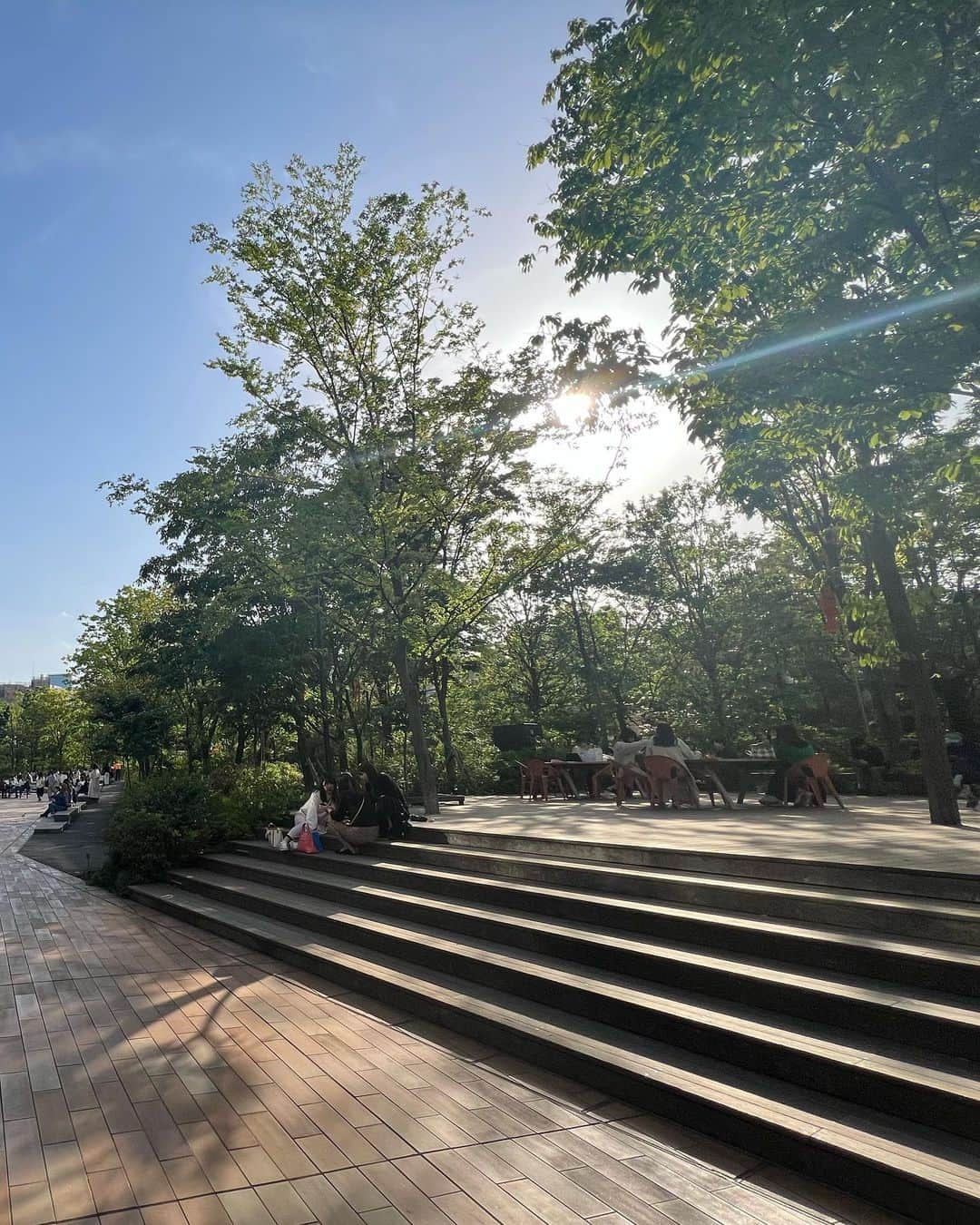 日下裕江さんのインスタグラム写真 - (日下裕江Instagram)「ののあおやま ショップ＆レストラン  気付いたら 北青山にこんな複合施設ができてた😳‼️  まるで代官山のアドレスや、T-SITEエリアみたいな雰囲気✨  ののあおやま施設内にある 『IL LUPINO PRIME TOKYO』でランチ🍽️  テラスはペット可ですよ🐶💕  日の当たるテラス側は、 暖かくて、 雰囲気も凄く良かったです❀.*･ﾟ  食事も美味しかったな😋  １階のログロードみたいなエリアには 沢山ベンチがあったり、川が流れてたり、鯉のぼりが上がってたり🎏、 キッチンカーがあったり、公園もあるので、親子が沢山いました👪  他にも色んなレストランが入っているので、また来たいな♪  #ののあおやま #北青山 #青山 #表参道 #代官山みたい #複合施設 #憩の場 #憩いの場 #お洒落カフェ #お洒落レストラン #ペット可カフェ #ペット可レストラン #ペット可カフェ東京 #ペット可レストラン東京」4月26日 9時48分 - hiroe___h