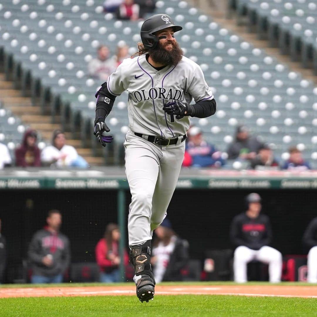 コロラド・ロッキーズのインスタグラム：「Starting off right 40 times over!  With his HR in the 1st, Charlie Blackmon has 4️⃣0️⃣ career leadoff home runs (9th all-time in MLB).」