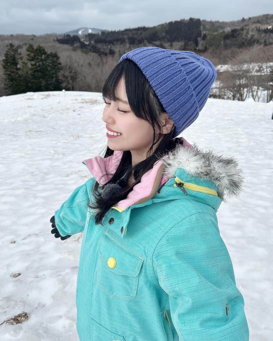 岩田陽菜さんのインスタグラム写真 - (岩田陽菜Instagram)「全部、雪のせいにする？🌨」4月26日 20時18分 - hina_naso_stu48