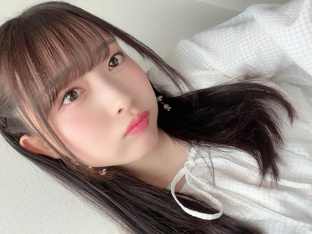 清原梨央のインスタグラム：「ピンクメイクの季節だに〜🌸♪」