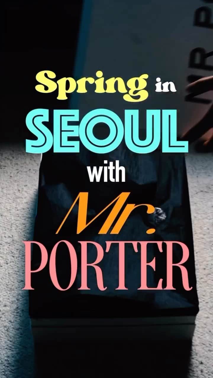 MR PORTERのインスタグラム：「It’s Spring in Seoul and @seendongho is showing us around his favourite parts of the city including Seo-Chon, Buk-Chon and GwangHwaMun.  For a limited time only get 20% off your next order.  Make sure to tag @mrporter in your Spring purchase looks for a chance to be featured.  #FriendsofMRPORTER」