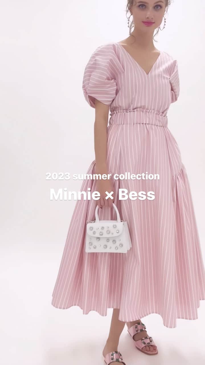 Tsuru by Mariko Oikawaのインスタグラム：「2023 summer collection. Minnie×Bess. and more..  #tsuru #tsurubymarikooikawa #2023ss」