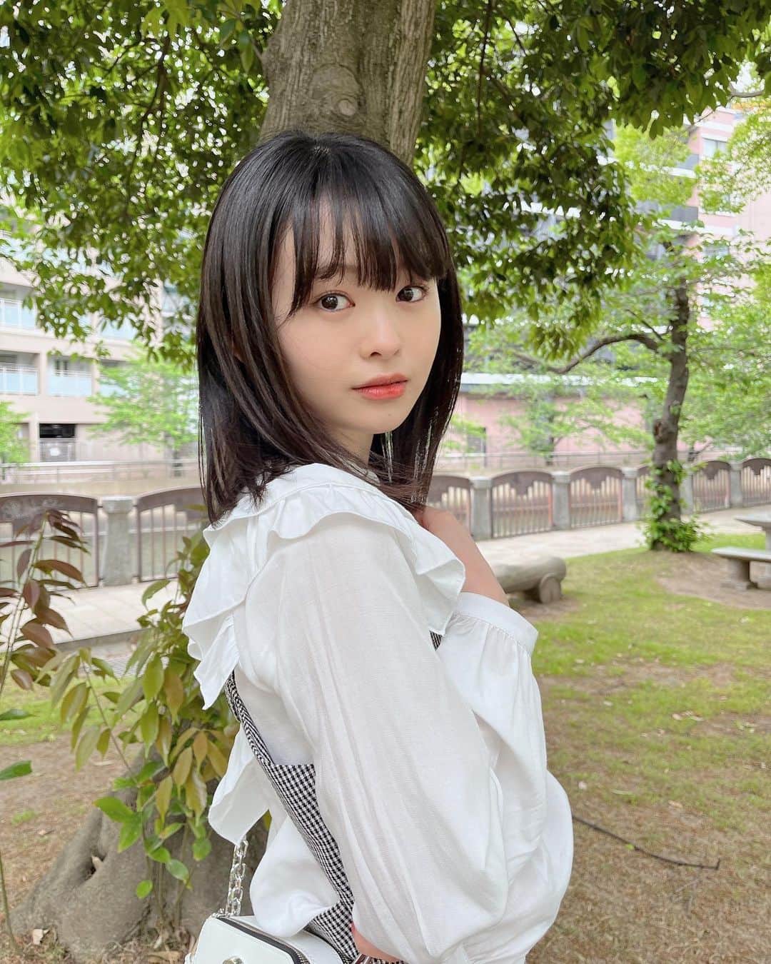 藤村木音のインスタグラム：「・  春私服 🌷  #jk3#fyp#05#私服#のんくるーる #春#春コーデ#fashion#girl」
