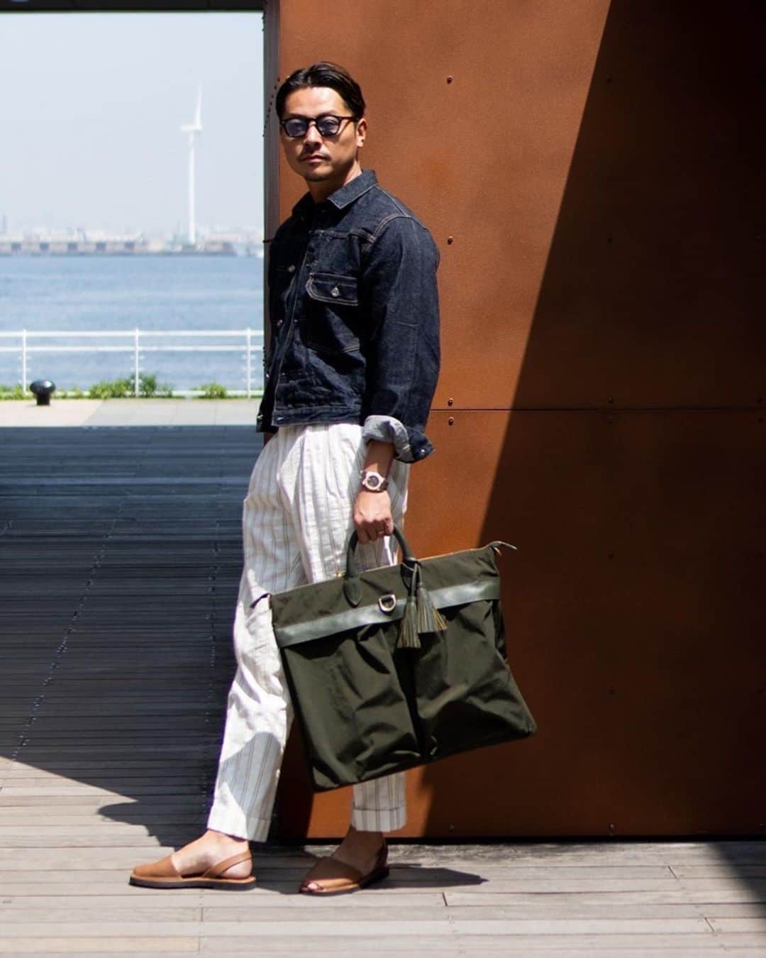 高田朋佳のインスタグラム：「ACATE x Tomoyoshi Takada Exclusive Bag Collection.  4/27(木)お昼頃から「WEARLNESS」オンラインサイトで発売開始をさせて頂きます。 また、同日20時に僕のYouTubeチャンネル「TAKADA CHANNEL」にて商品の詳しい説明動画をアップする予定ですのでご覧頂けると嬉しいです。  @acateborsa @wearlness   #ACATE #wearlness #メンズファッション #メンズバッグ」