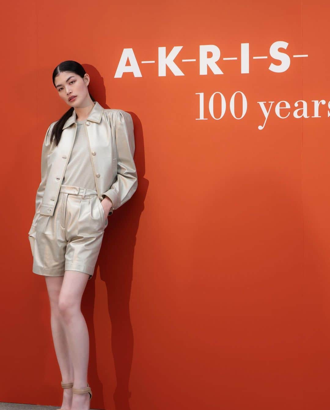福士リナさんのインスタグラム写真 - (福士リナInstagram)「@akrisofficial 2023F/W collection Congratulation on your 100th anniversary!! アクリス100周年おめでとうございます。 記念すべきショーに出演できたこと嬉しく思います！🤍 #Akris #Akris100years #アクリス」4月26日 21時19分 - rinao127