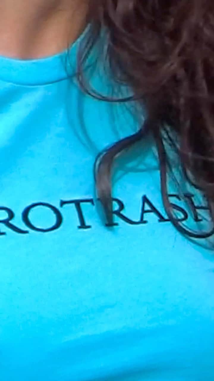 エイティーズのインスタグラム：「Don’t be boring, be Eurotrash.  New colors of the Eurotrash t-shirt spotted in Paris. Available now, online and in stores.」