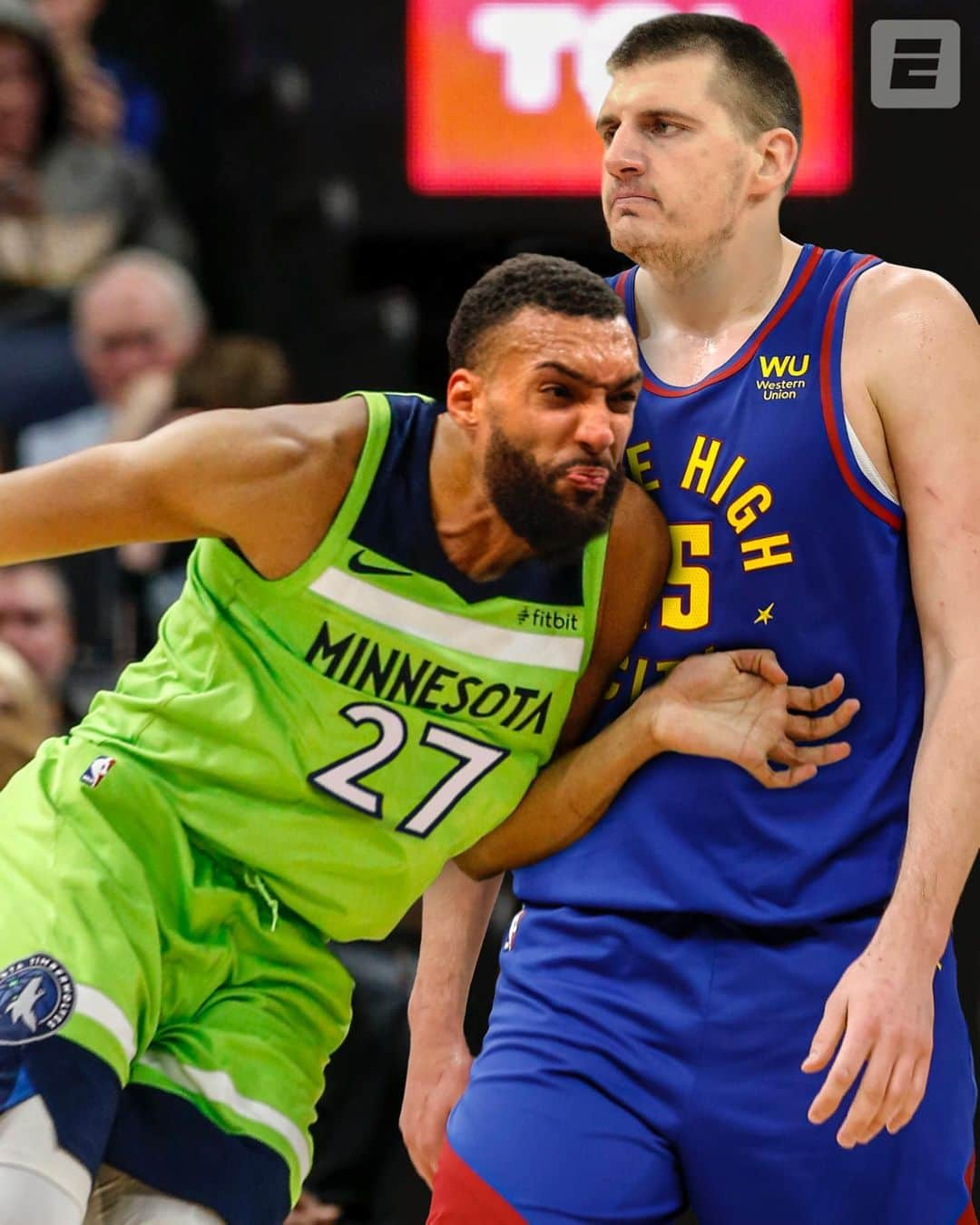 スポーツセンターのインスタグラム：「THE NUGGETS CLOSE OUT THE WOLVES IN GAME 5 🔥」