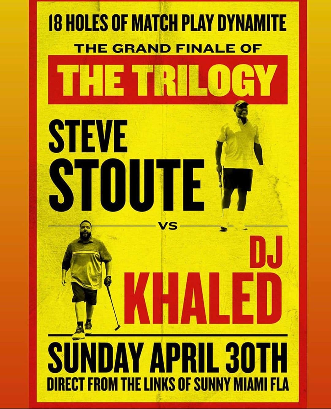DJキャレドさんのインスタグラム写真 - (DJキャレドInstagram)「@stevestoute See you Sunday , TRILOGY!  🏌️‍♂️⛳️ #LETSGOGOLFING 🏌️‍♂️⛳️」4月26日 12時55分 - djkhaled