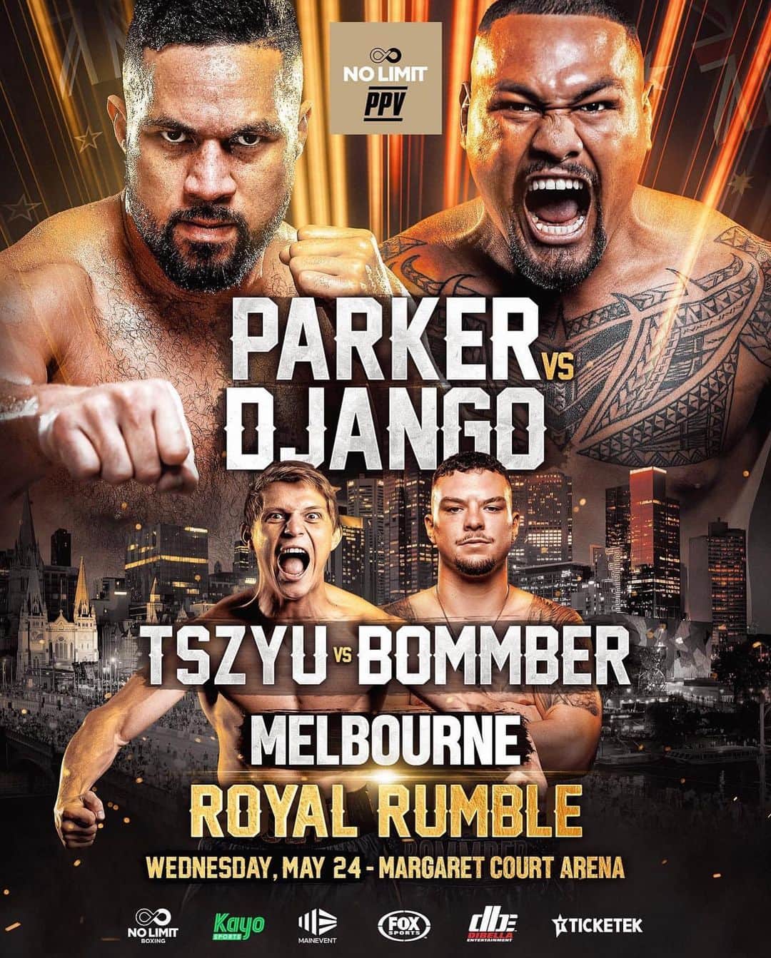デイヴィッド・ニカさんのインスタグラム写真 - (デイヴィッド・ニカInstagram)「May 24th, Melbourne we’re coming! See you soon @joeboxerparker   Excited and honoured to be fighting on a huge card headlined by two Samoan warriors.   Big thanks to @nolimit_aus for the opportunity 🙏🏽🔥  Tickets in Bio.」4月26日 13時46分 - davidnyika